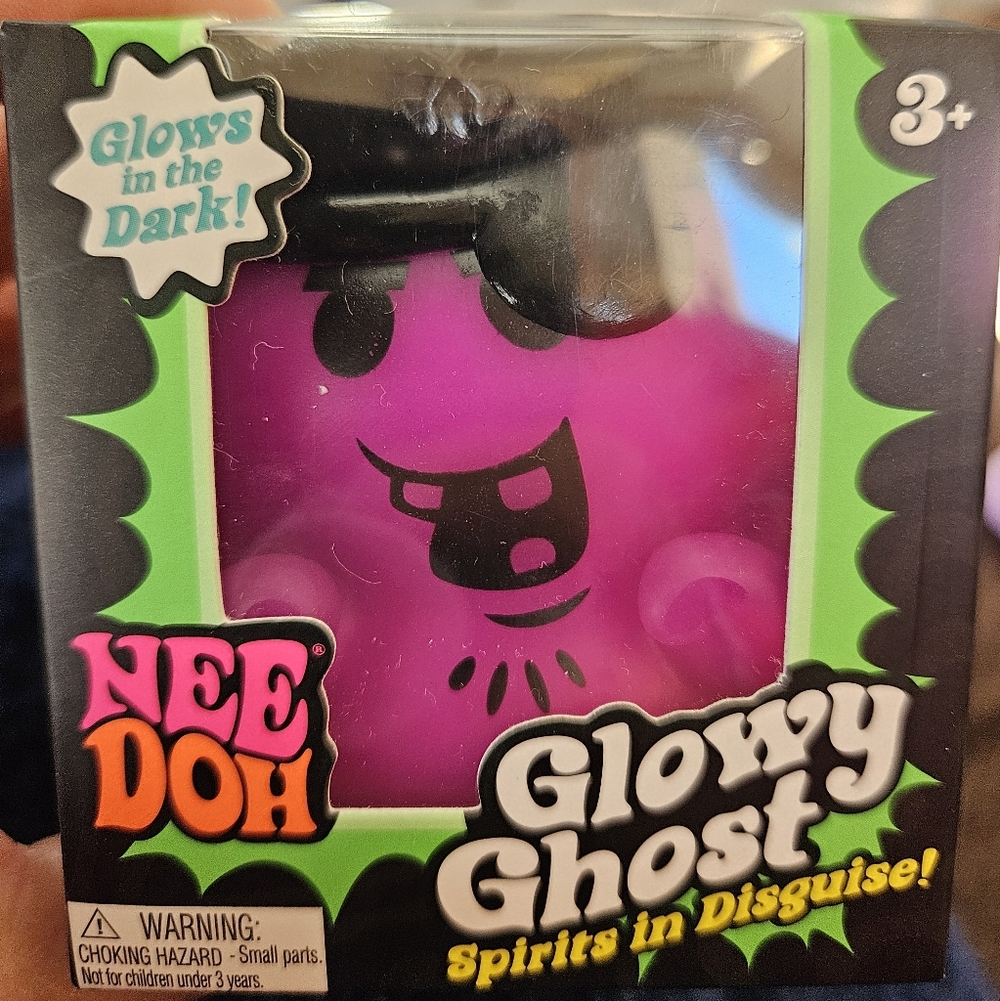 Schylling Needoh Glowy Ghost Purple Pirate